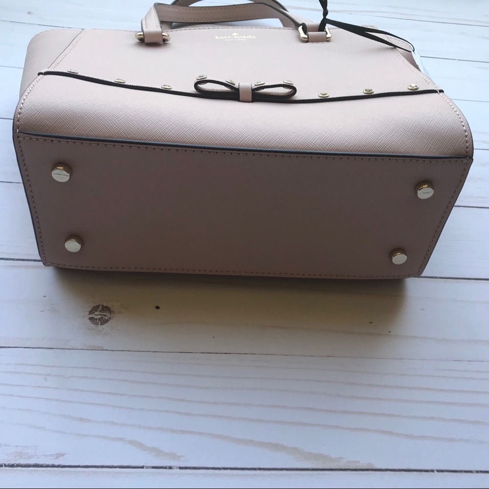 KP Small Hadlee Laurel Way Jeweled Saffiano Tote - Picture 4 of 7